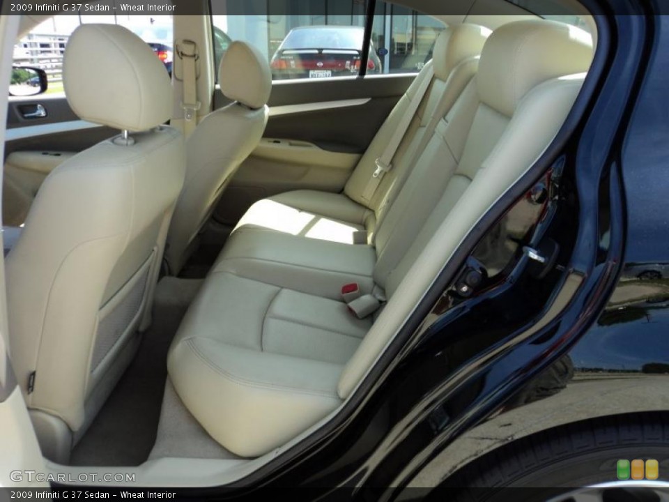 Wheat Interior Photo for the 2009 Infiniti G 37 Sedan #48008784