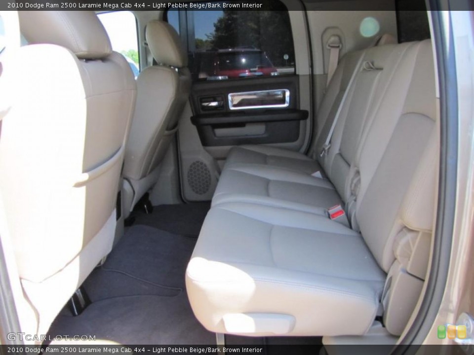 Light Pebble Beige/Bark Brown Interior Photo for the 2010 Dodge Ram 2500 Laramie Mega Cab 4x4 #48009538