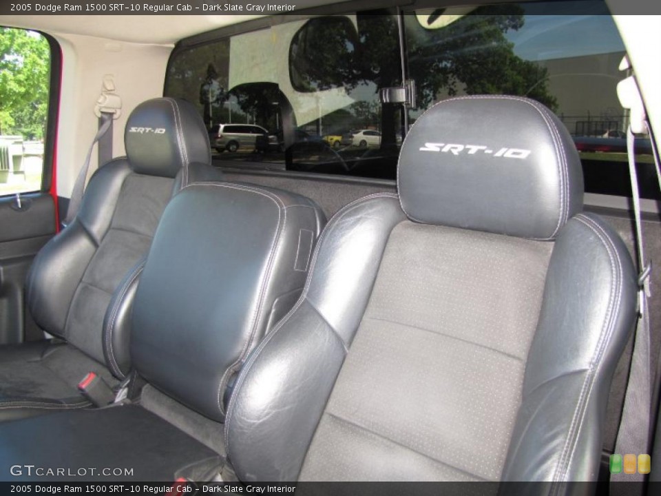 Dark Slate Gray Interior Photo for the 2005 Dodge Ram 1500 SRT-10 Regular Cab #48010909