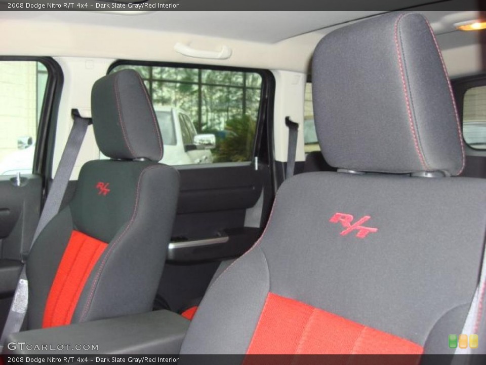 Dark Slate Gray/Red Interior Photo for the 2008 Dodge Nitro R/T 4x4 #48016667