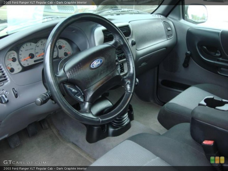 Dark Graphite Interior Photo for the 2003 Ford Ranger XLT Regular Cab #48017180