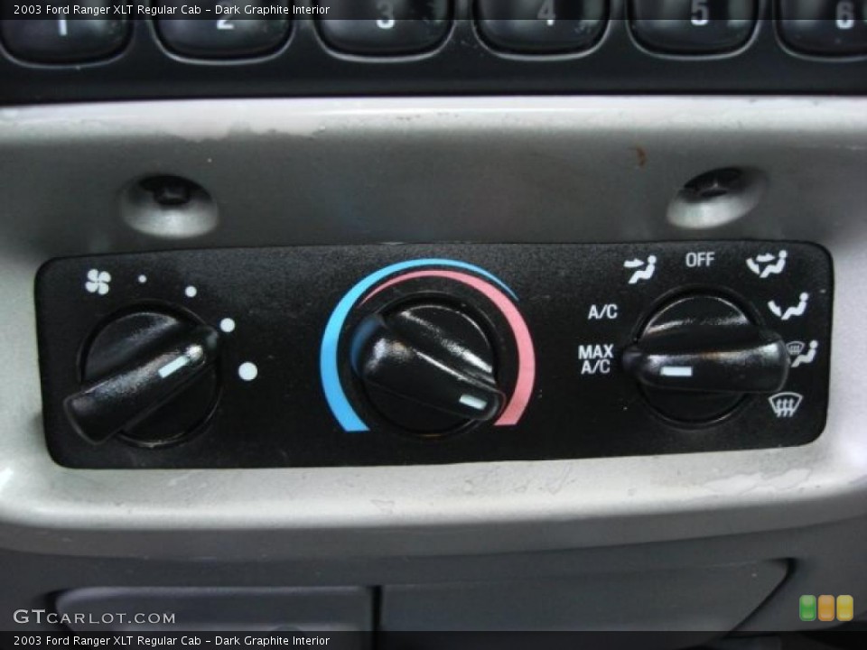 Dark Graphite Interior Controls for the 2003 Ford Ranger XLT Regular Cab #48017211