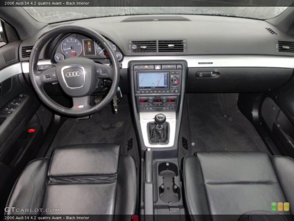 Black Interior Dashboard for the 2006 Audi S4 4.2 quattro Avant #48017906