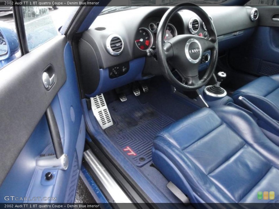 Denim Blue Interior Photo for the 2002 Audi TT 1.8T quattro Coupe #48018212