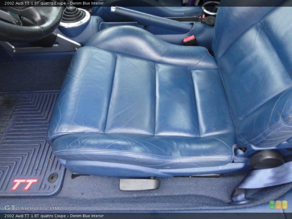 Denim Blue Interior Photo for the 2002 Audi TT 1.8T quattro Coupe #48018236