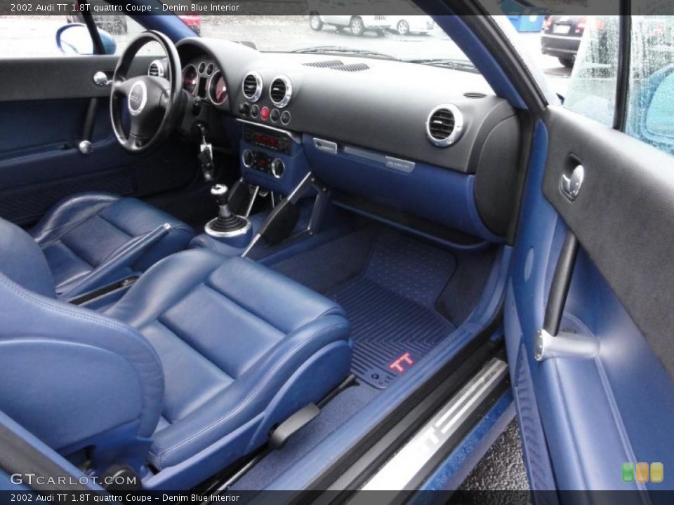 Denim Blue Interior Photo for the 2002 Audi TT 1.8T quattro Coupe #48018263