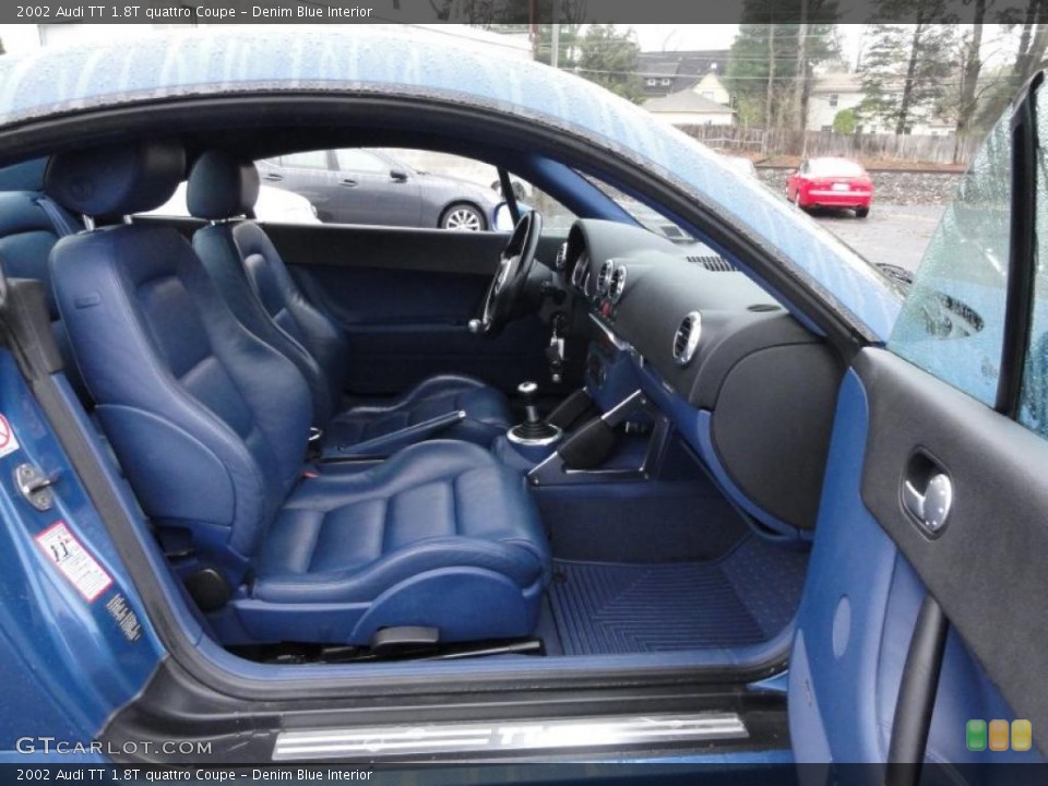 Denim Blue Interior Photo for the 2002 Audi TT 1.8T quattro Coupe #48018287