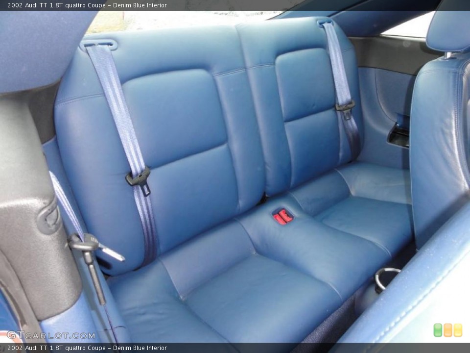 Denim Blue Interior Photo for the 2002 Audi TT 1.8T quattro Coupe #48018311