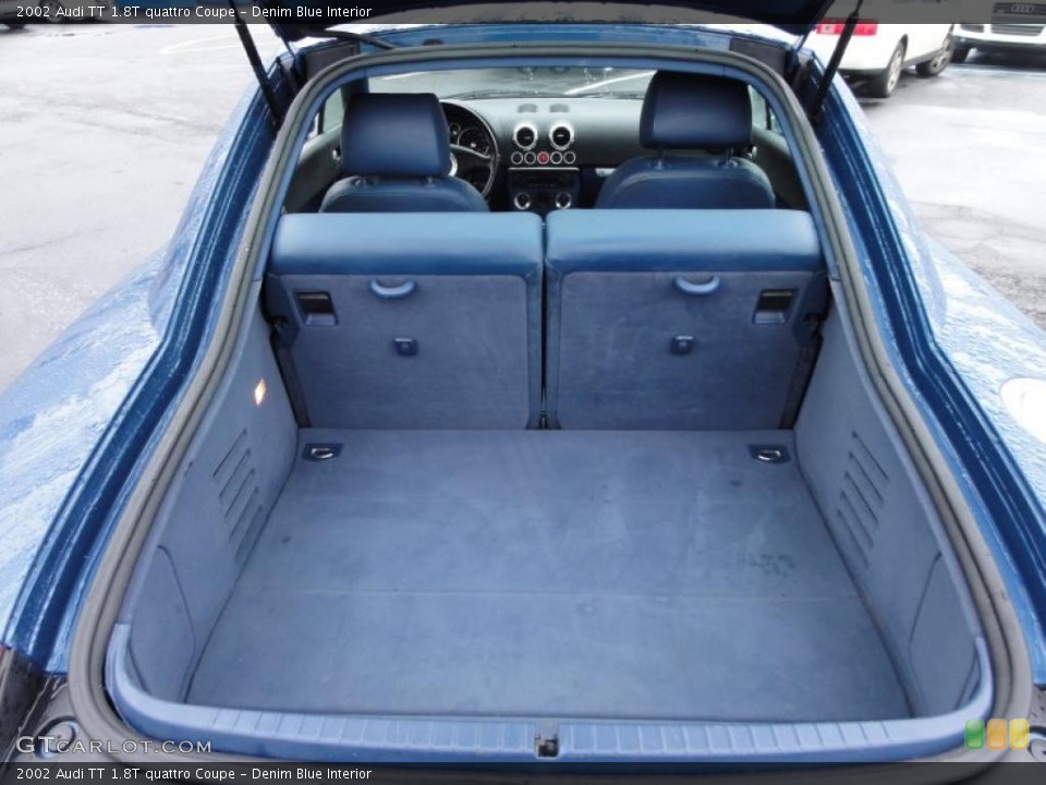 Denim Blue Interior Trunk for the 2002 Audi TT 1.8T quattro Coupe #48018329