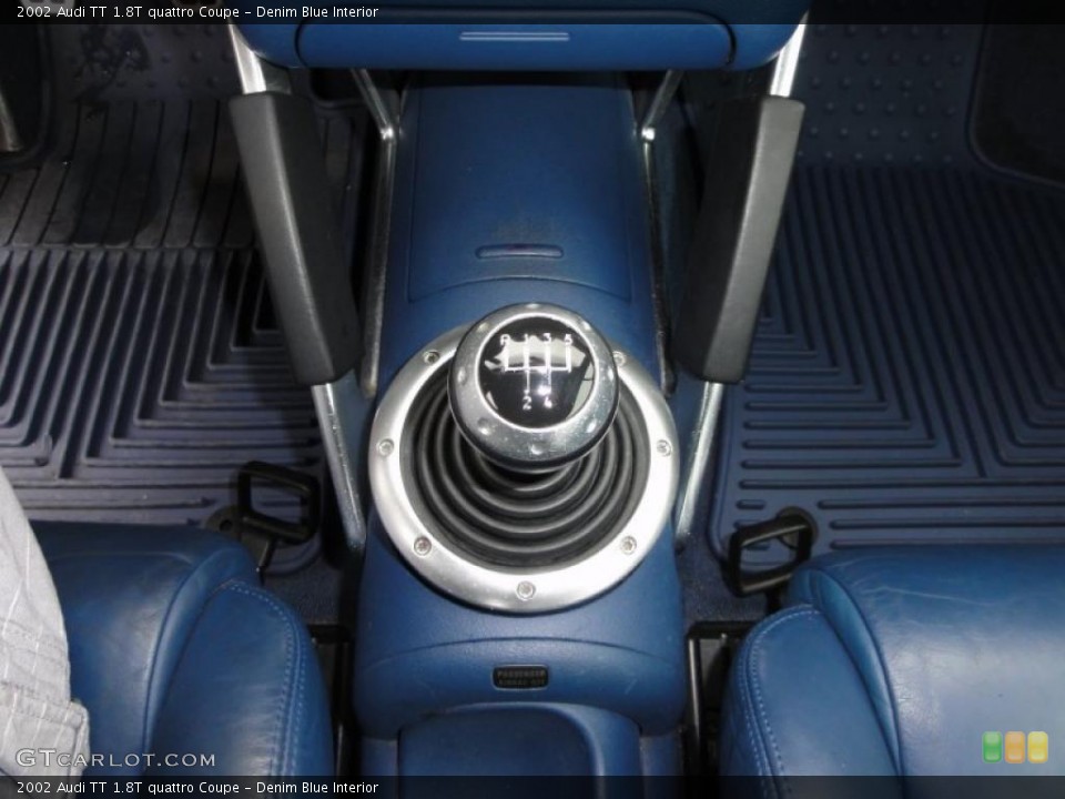 Denim Blue Interior Transmission for the 2002 Audi TT 1.8T quattro Coupe #48018437