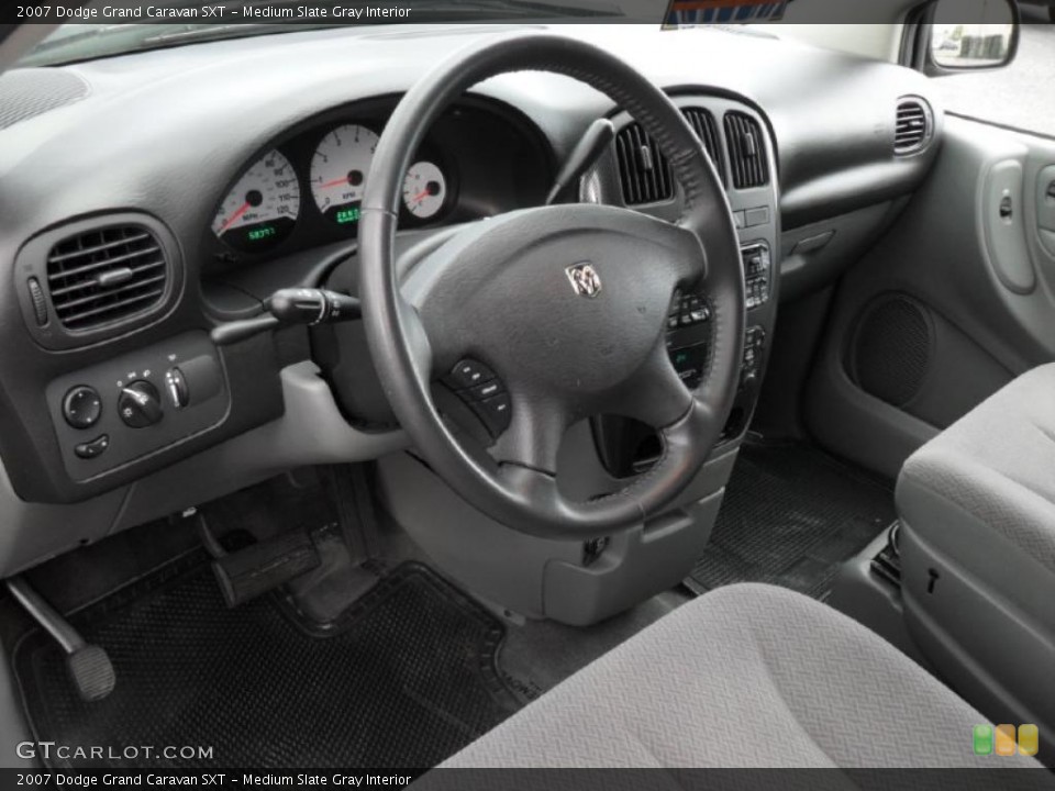 Medium Slate Gray Interior Prime Interior for the 2007 Dodge Grand Caravan SXT #48023883