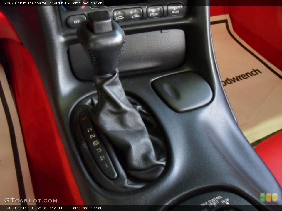 Torch Red Interior Transmission for the 2002 Chevrolet Corvette Convertible #48024102