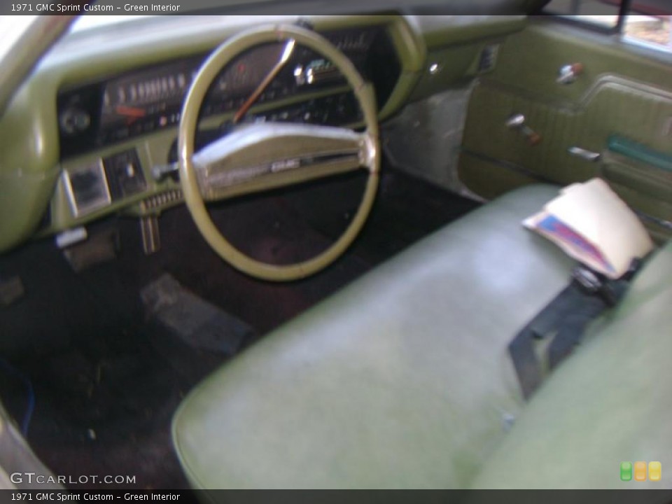 Green 1971 GMC Sprint Interiors