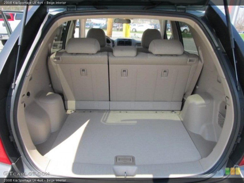 Beige Interior Trunk for the 2008 Kia Sportage LX 4x4 #48027074