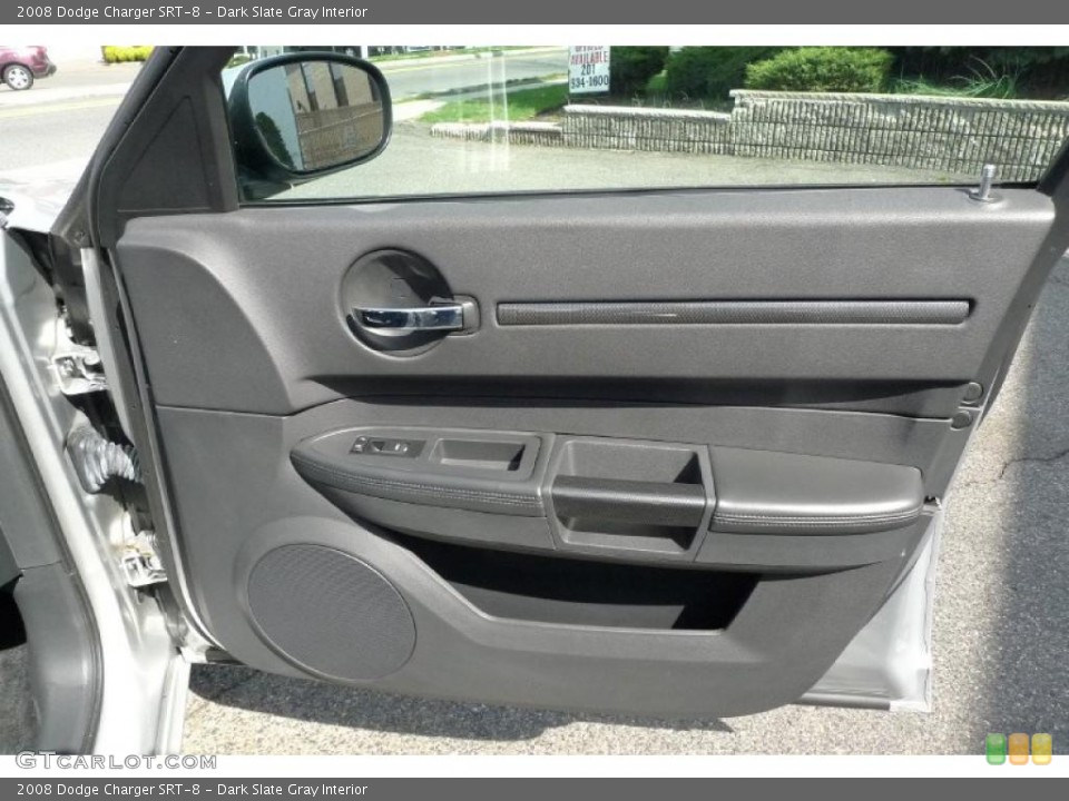 Dark Slate Gray Interior Door Panel for the 2008 Dodge Charger SRT-8 #48027650