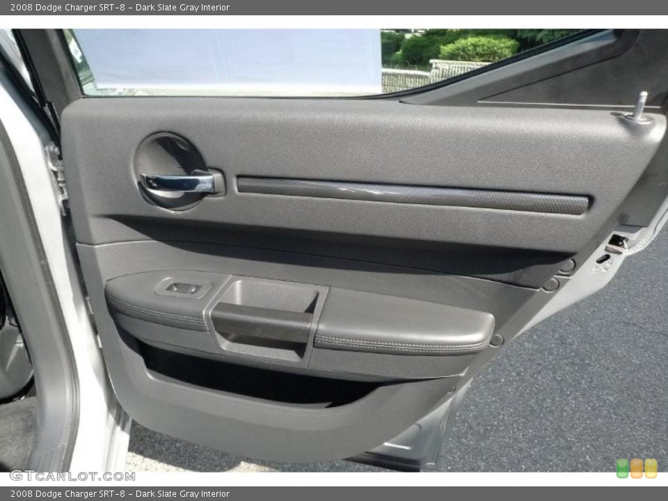 Dark Slate Gray Interior Door Panel for the 2008 Dodge Charger SRT-8 #48027698