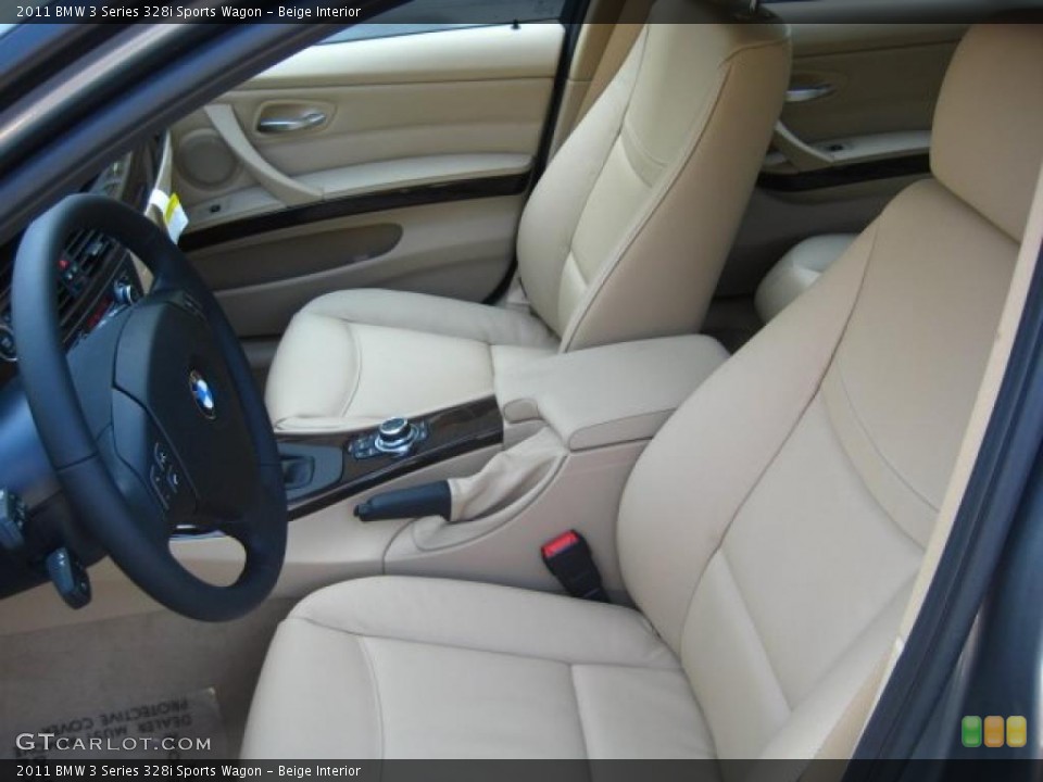 Beige Interior Photo for the 2011 BMW 3 Series 328i Sports Wagon #48028421
