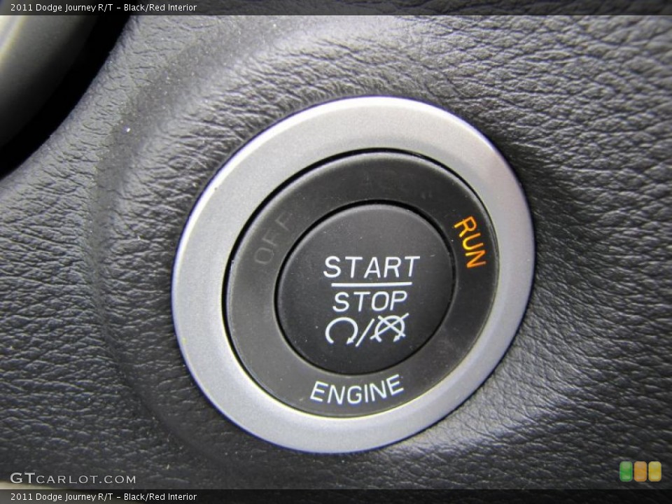 Black/Red Interior Controls for the 2011 Dodge Journey R/T #48028940