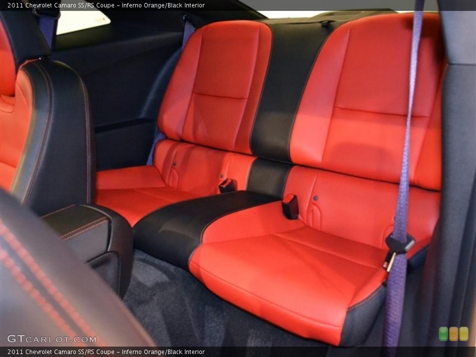Inferno Orange/Black Interior Photo for the 2011 Chevrolet Camaro SS/RS Coupe #48029321