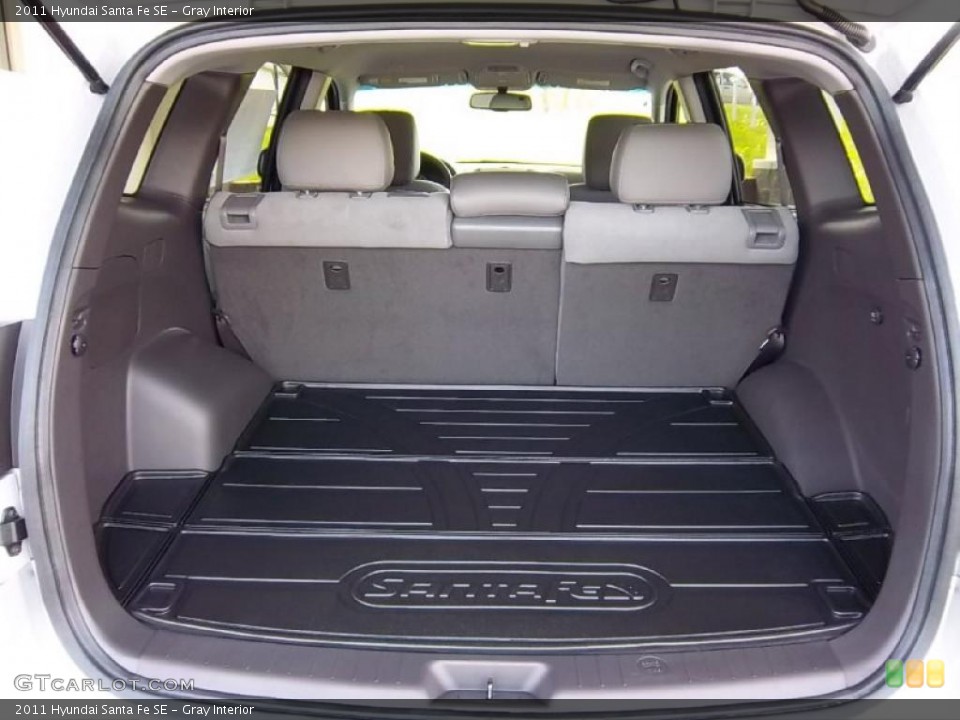 Gray Interior Trunk for the 2011 Hyundai Santa Fe SE #48029864