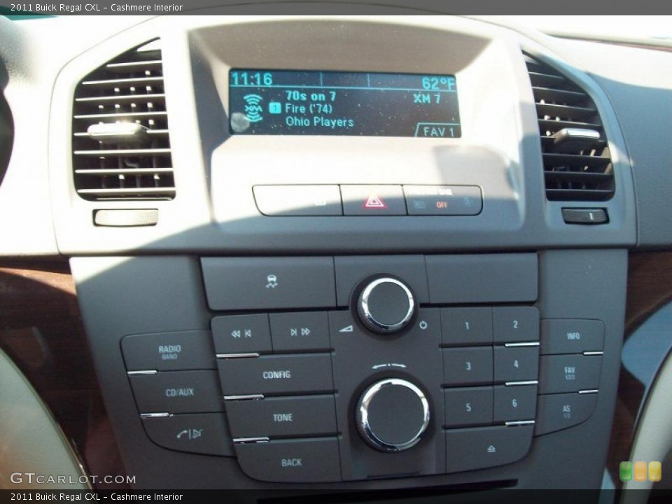 Cashmere Interior Controls for the 2011 Buick Regal CXL #48030272
