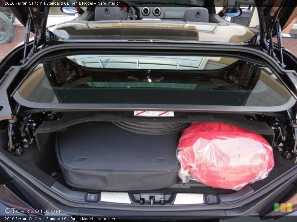 Nero Interior Trunk for the 2010 Ferrari California  #48030296