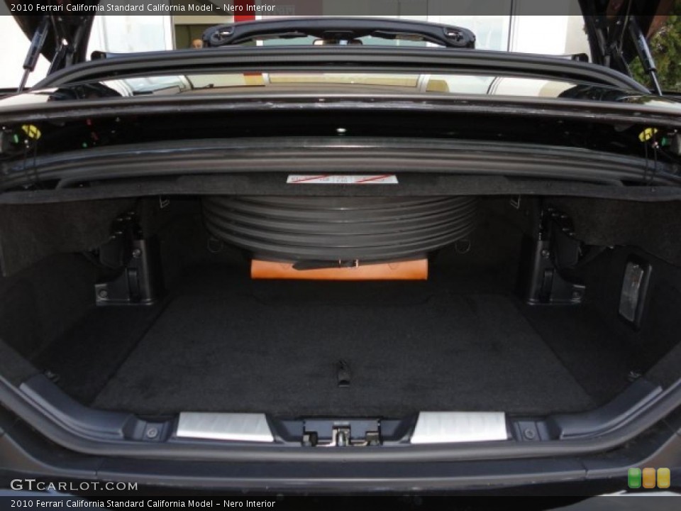 Nero Interior Trunk for the 2010 Ferrari California  #48030326