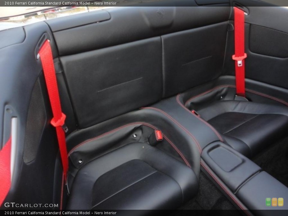 Nero Interior Photo for the 2010 Ferrari California  #48030416