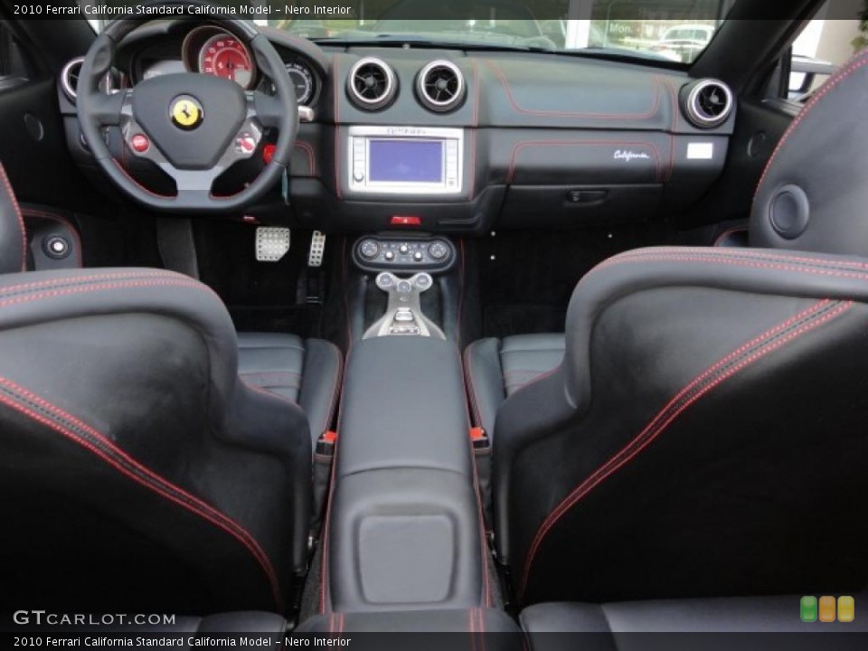 Nero Interior Dashboard for the 2010 Ferrari California  #48030431