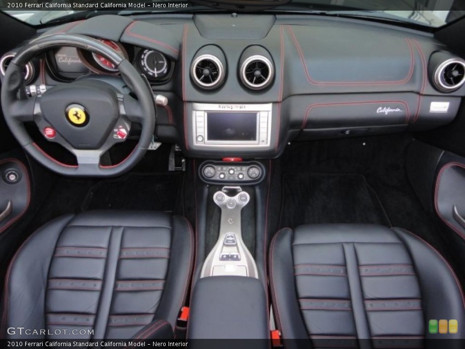Nero Interior Dashboard for the 2010 Ferrari California  #48030449