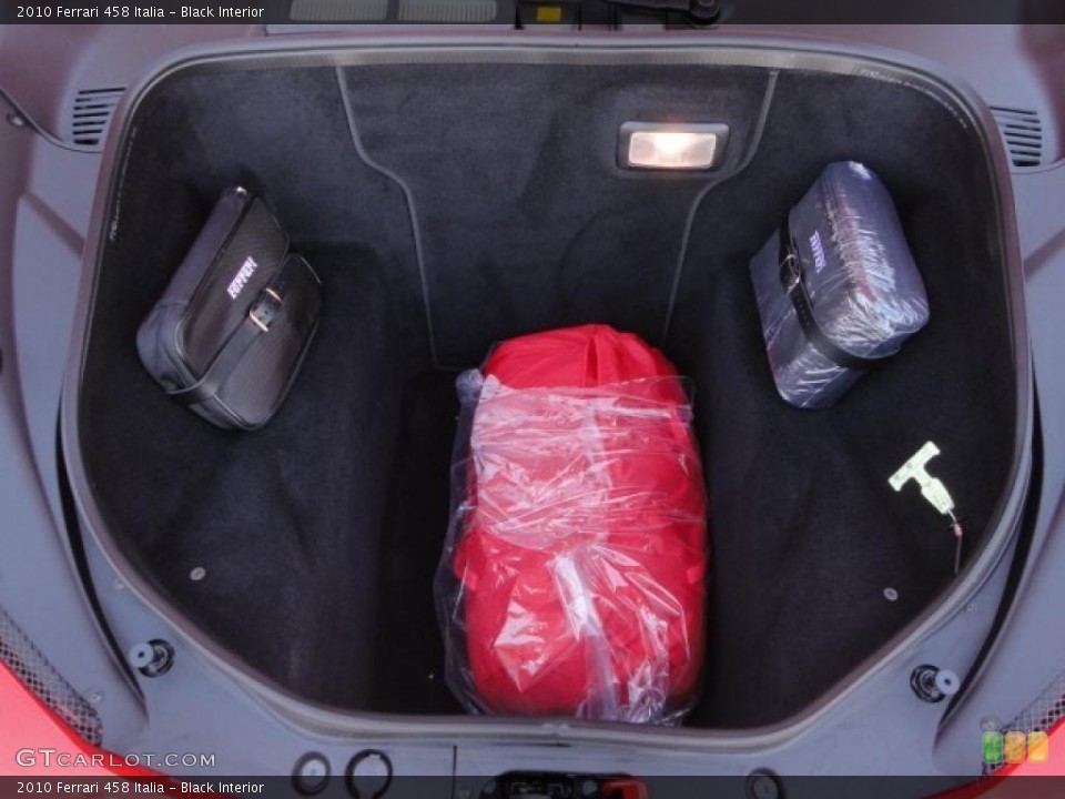 Black Interior Trunk for the 2010 Ferrari 458 Italia #48030899