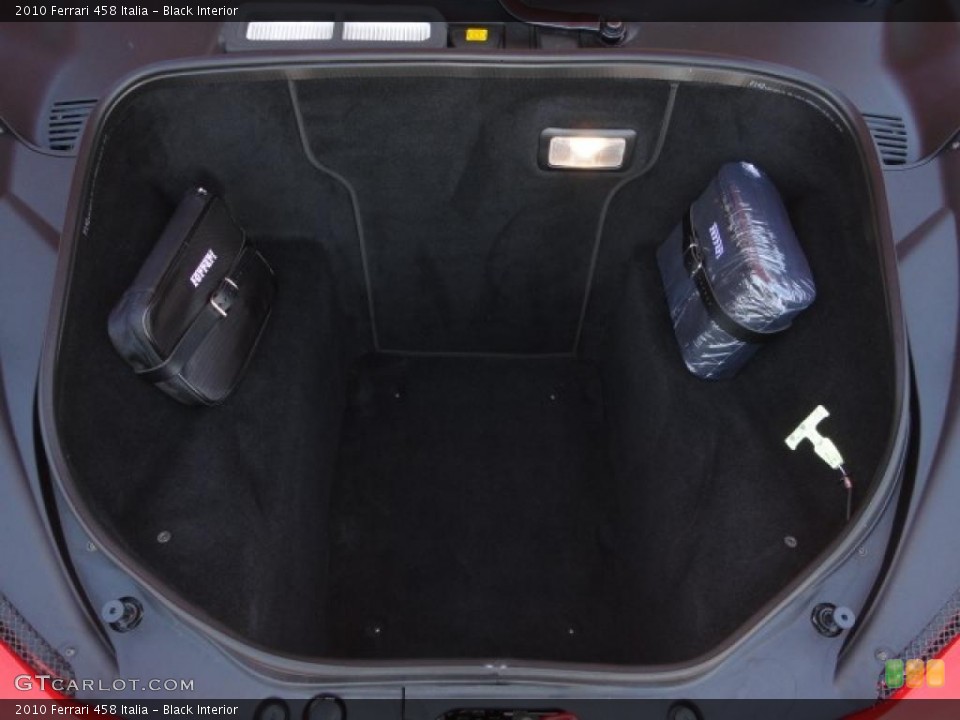 Black Interior Trunk for the 2010 Ferrari 458 Italia #48030917