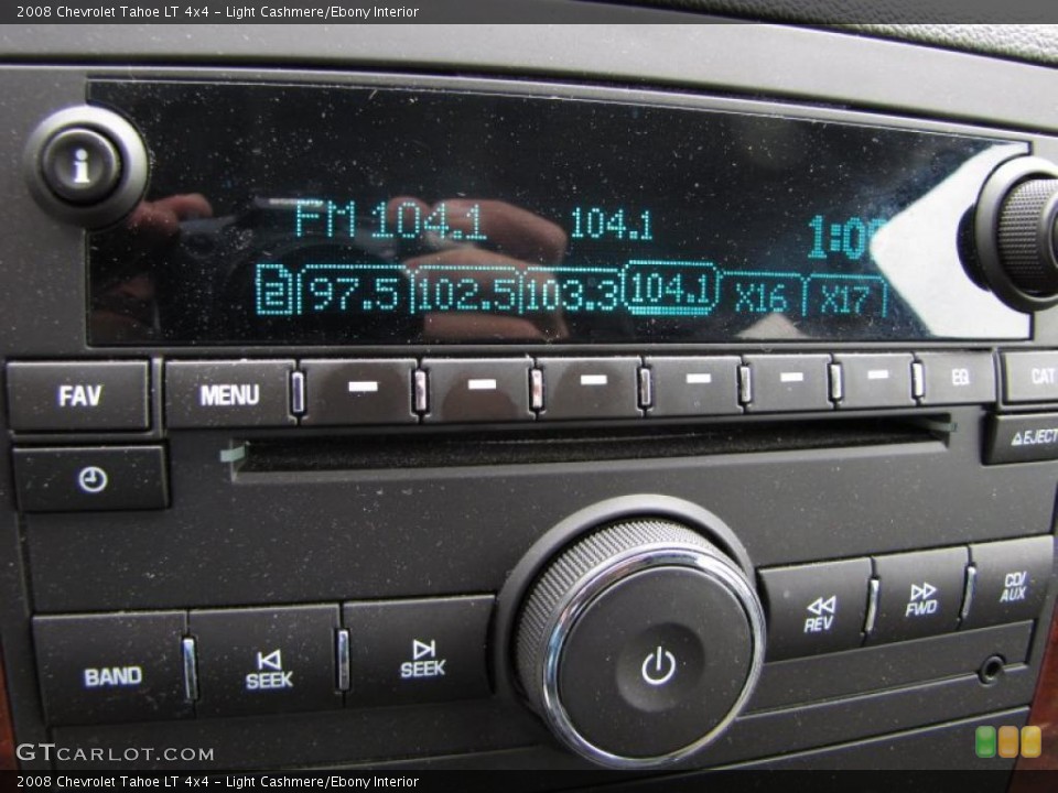 Light Cashmere/Ebony Interior Controls for the 2008 Chevrolet Tahoe LT 4x4 #48030923