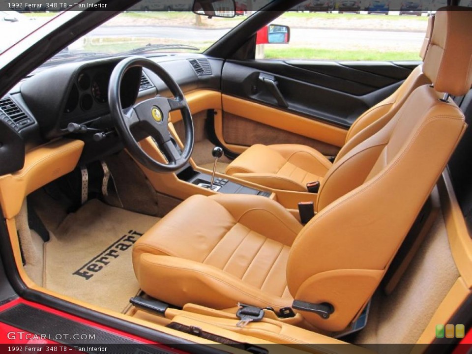 Tan Interior Photo for the 1992 Ferrari 348 TB #48032042