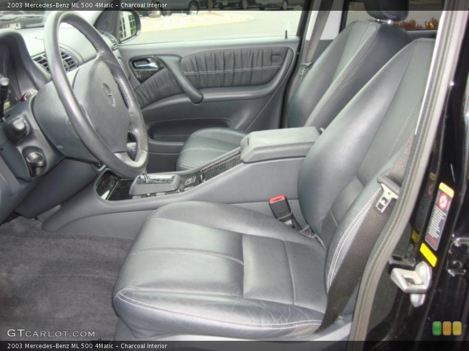 Charcoal Interior Photo for the 2003 Mercedes-Benz ML 500 4Matic #48033206