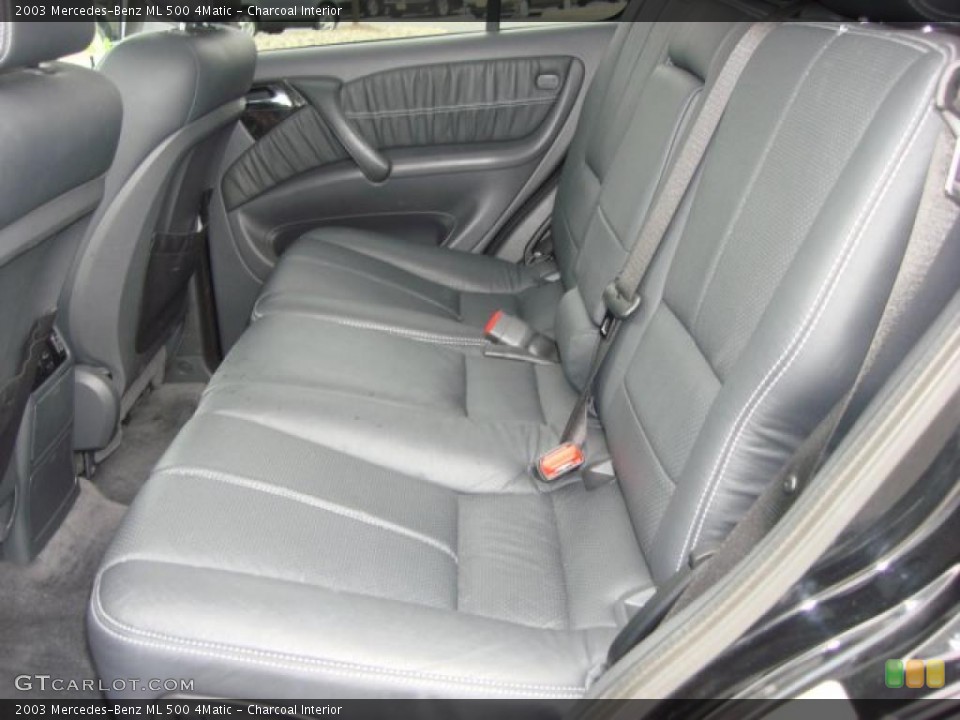 Charcoal Interior Photo for the 2003 Mercedes-Benz ML 500 4Matic #48033221