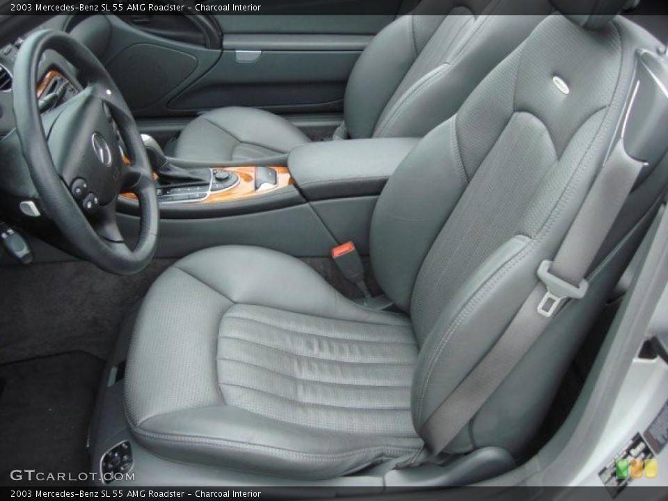 Charcoal Interior Photo for the 2003 Mercedes-Benz SL 55 AMG Roadster #48033563
