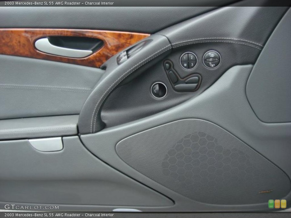 Charcoal Interior Controls for the 2003 Mercedes-Benz SL 55 AMG Roadster #48033620