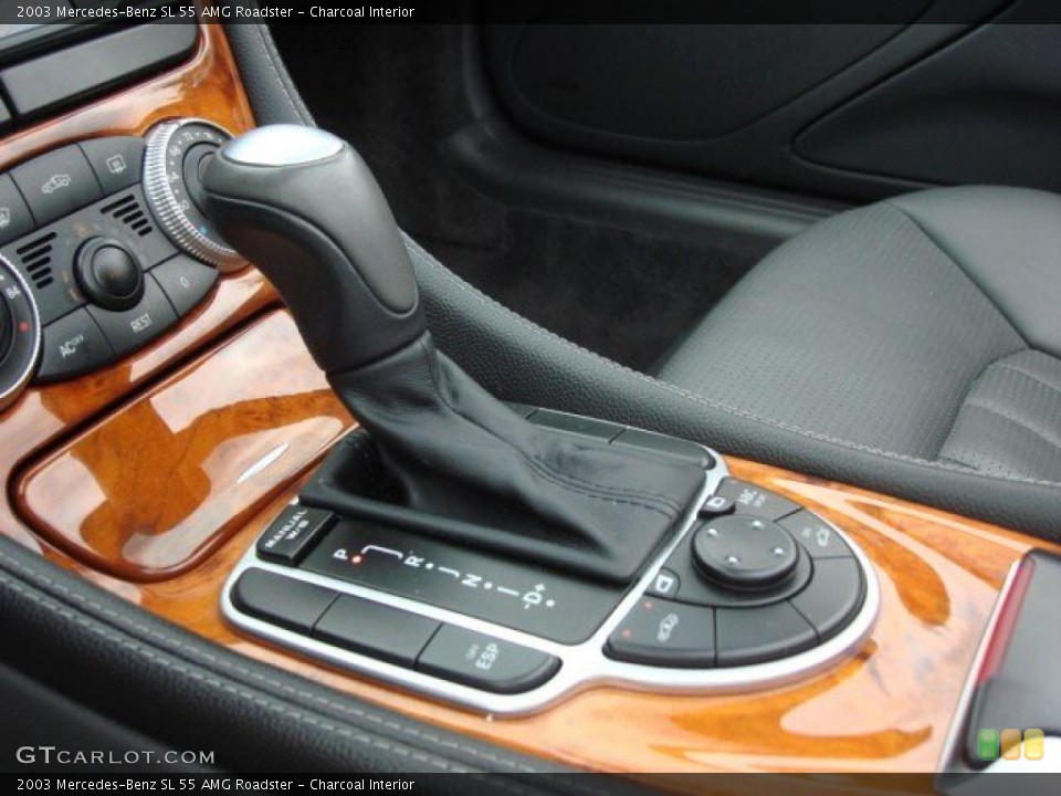 Charcoal Interior Transmission for the 2003 Mercedes-Benz SL 55 AMG Roadster #48033779
