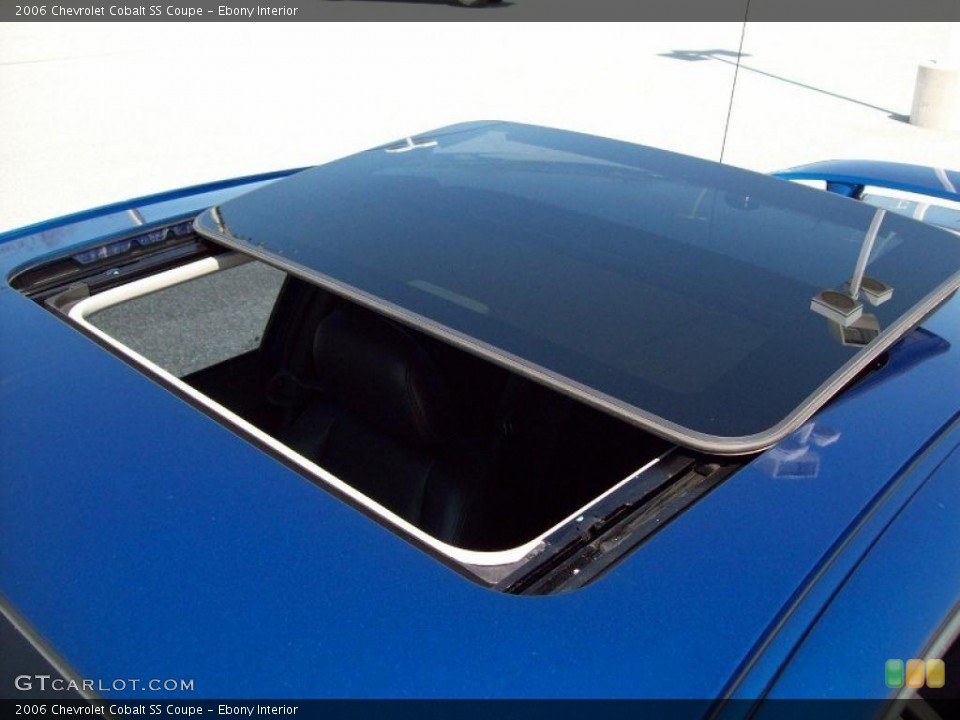 Ebony Interior Sunroof for the 2006 Chevrolet Cobalt SS Coupe #48033899