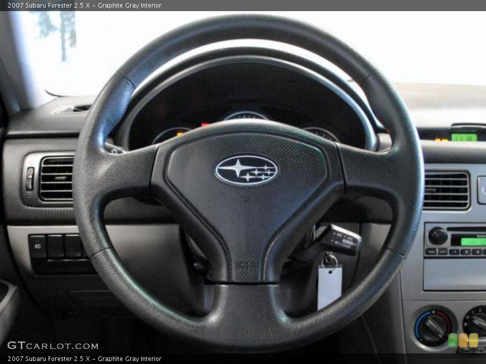 Graphite Gray 2007 Subaru Forester Interiors