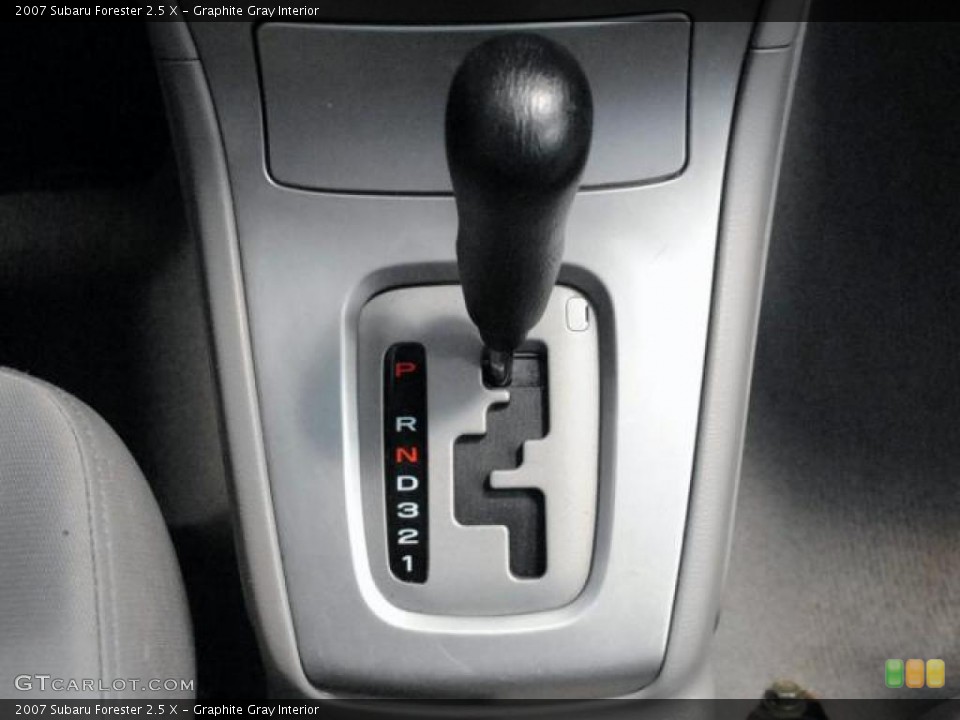 Graphite Gray Interior Transmission for the 2007 Subaru Forester 2.5 X #48033995