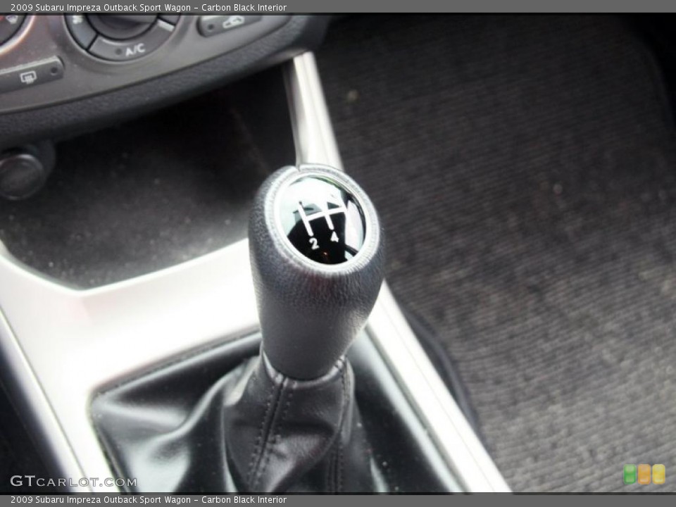 Carbon Black Interior Transmission for the 2009 Subaru Impreza Outback Sport Wagon #48034823