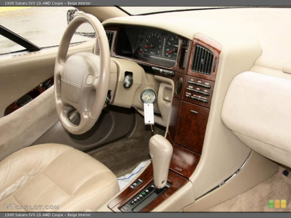 Beige Interior Photo for the 1996 Subaru SVX LSi AWD Coupe #48035087