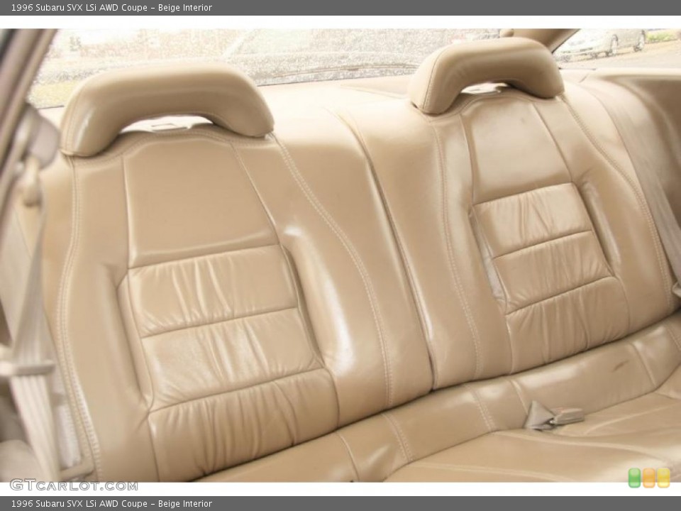 Beige Interior Photo for the 1996 Subaru SVX LSi AWD Coupe #48035099
