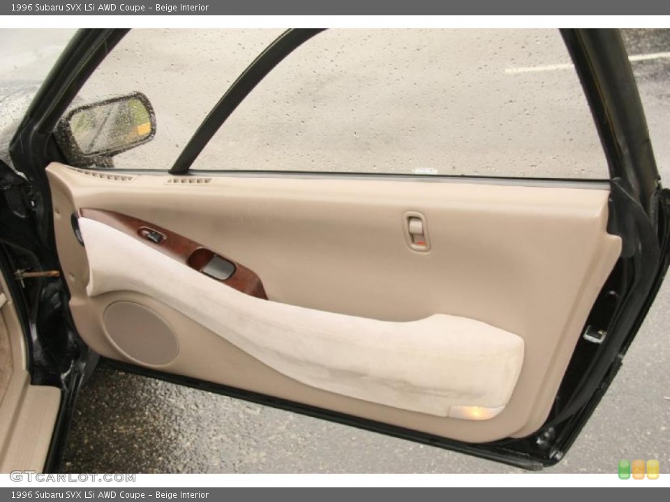 Beige Interior Door Panel for the 1996 Subaru SVX LSi AWD Coupe #48035114