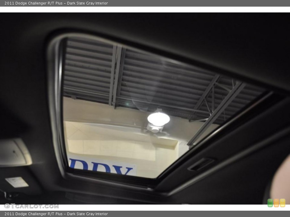 Dark Slate Gray Interior Sunroof for the 2011 Dodge Challenger R/T Plus #48035588