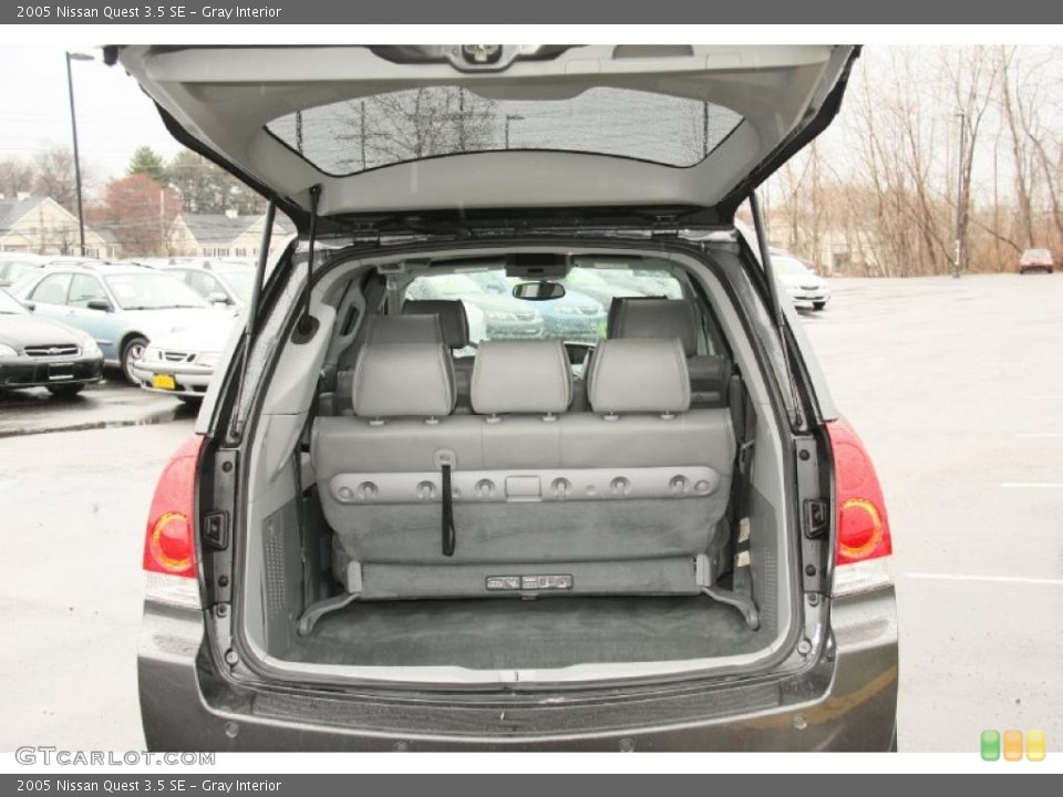 Gray Interior Trunk for the 2005 Nissan Quest 3.5 SE #48035777