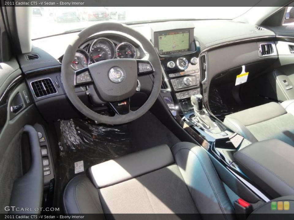 Ebony Interior Dashboard for the 2011 Cadillac CTS -V Sedan #48040871
