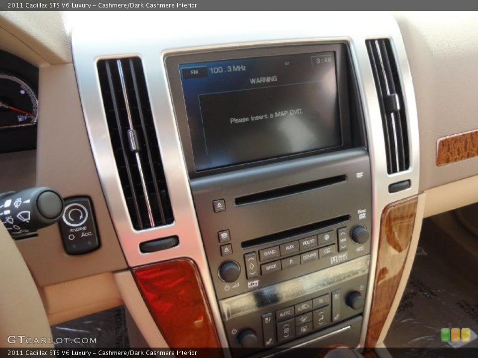 Cashmere/Dark Cashmere Interior Controls for the 2011 Cadillac STS V6 Luxury #48041327